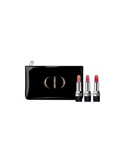 dior lipstick trio set|discontinued Dior lipstick.